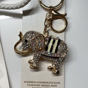 NWT Natasha Bag Charm/Key Chain